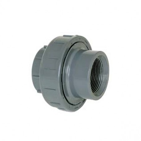 Bocchettone filettato F PVC-U