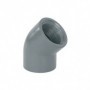 Gomito 45° filettato F PVC-U