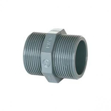 Nipplo Filettato Maschio in PVC-U