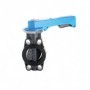 Valvola a farfalla FEOV ad incollaggio DN 40:200 FIP PVC-U