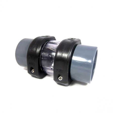 Valvola di ritegno a clapet PVC-U