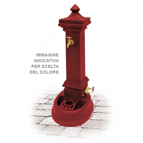 Verniciatura colore RAL per Fontana da giardino