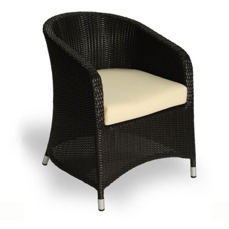 Poltrona da giardino in wicker Key West