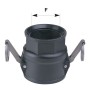 Accoppiatore a camme filettato F / F