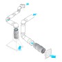 Aspiratore elettrico assiale per cappe