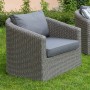 Poltrona da giardino in wicker Firenze