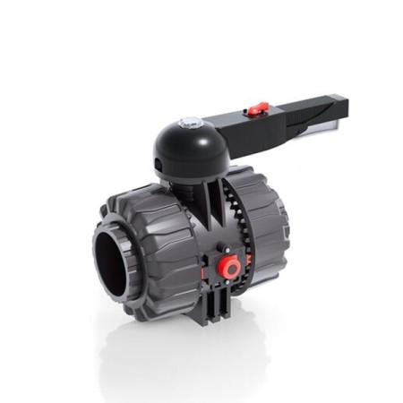 Valvola a sfera VKD ad incollaggio DN 65-100 FIP PVC-U