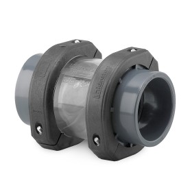 Valvola di ritegno a clapet PVC-U